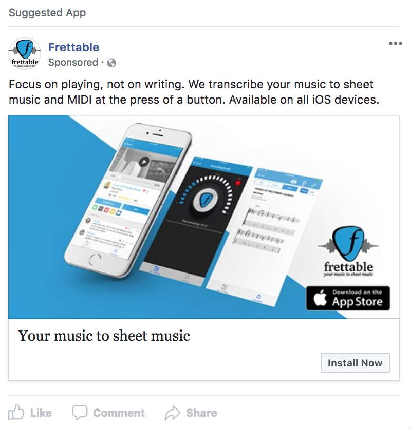 Facebook Ads App Store