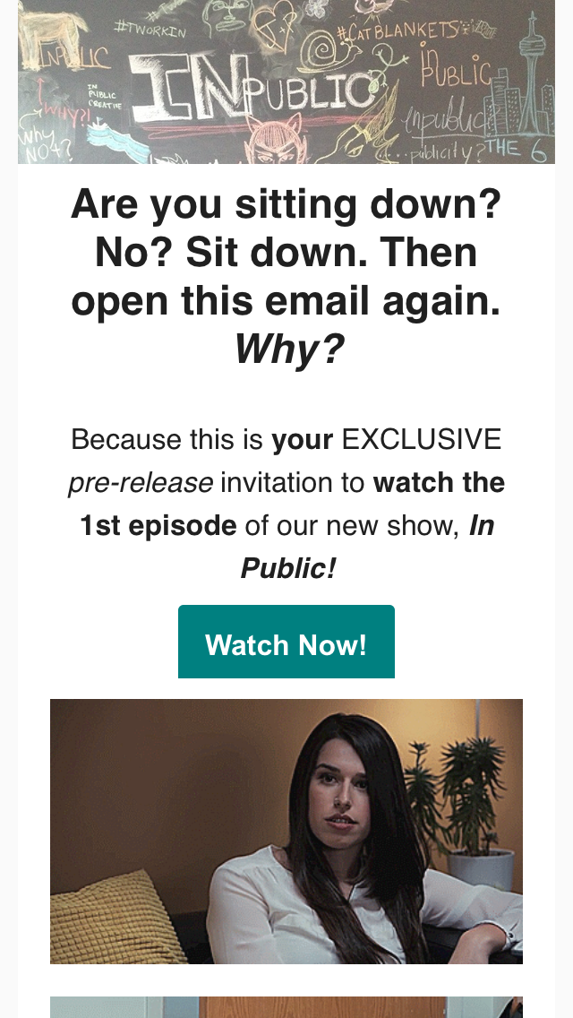 in public webseries email