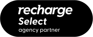 Recharge Select Agency Partner badge